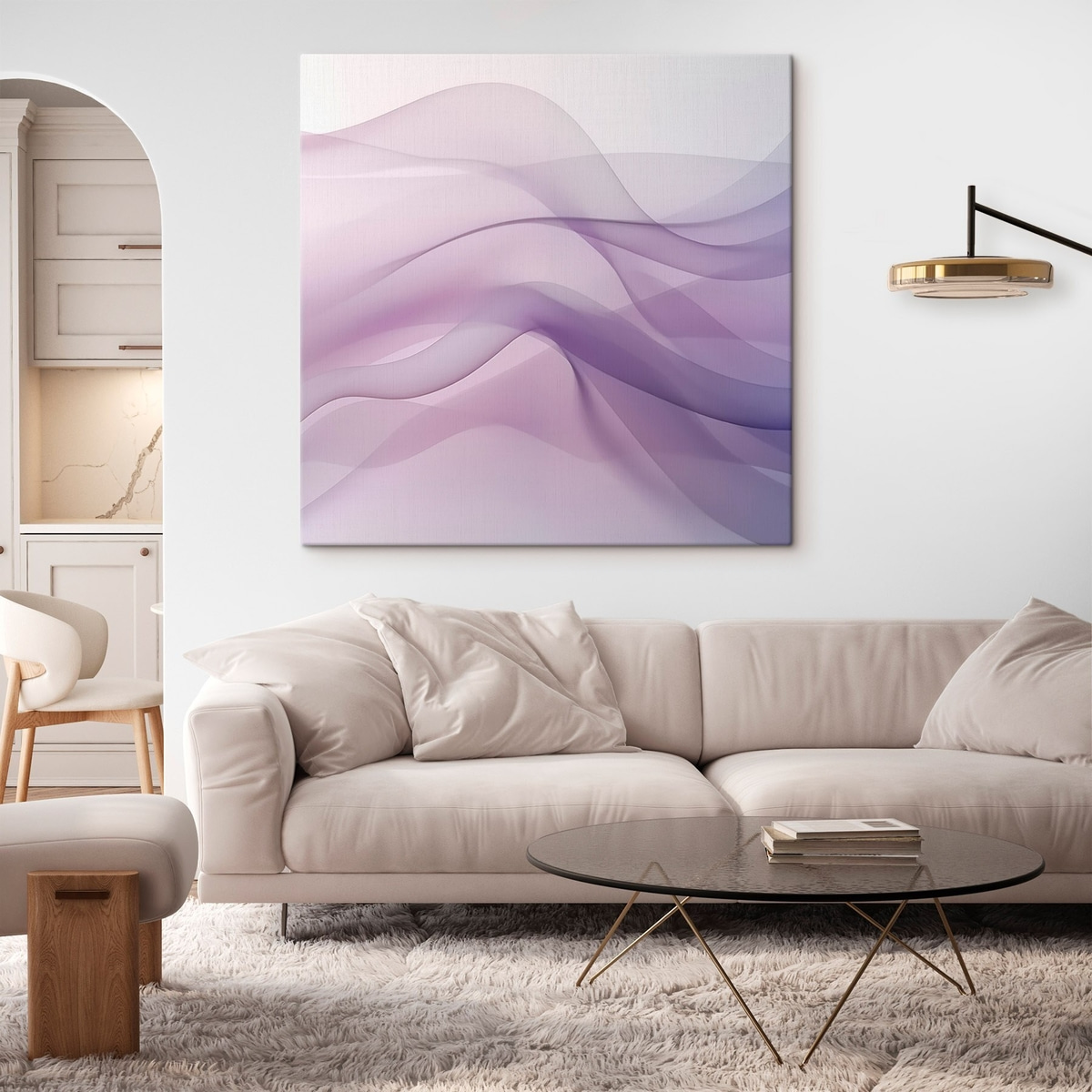 Arte abstrata — interior 1