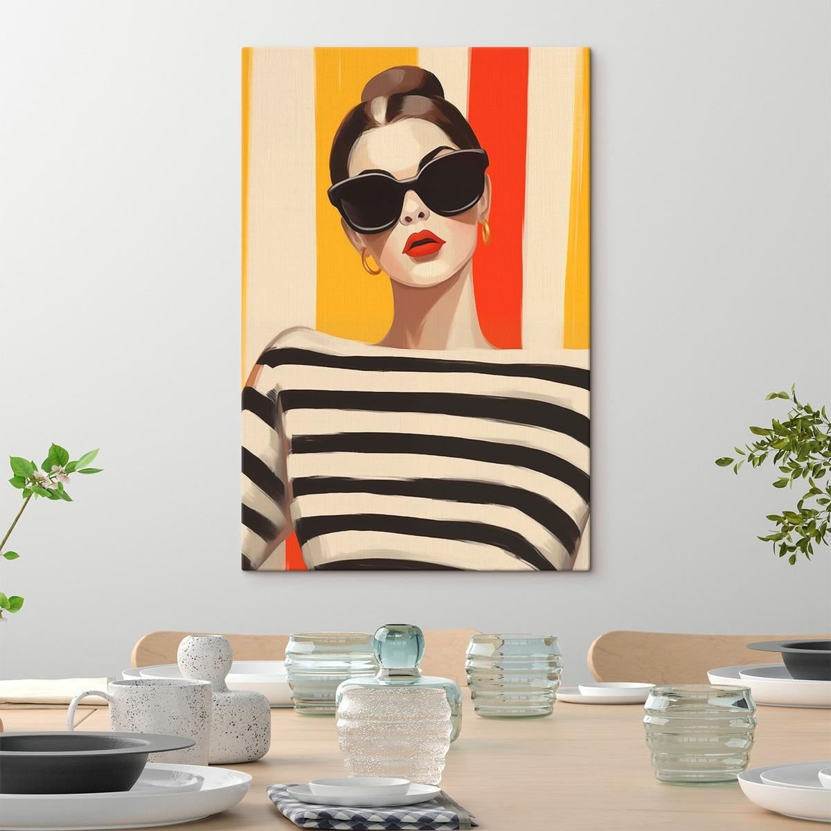 Rapariga na moda — interior 2
