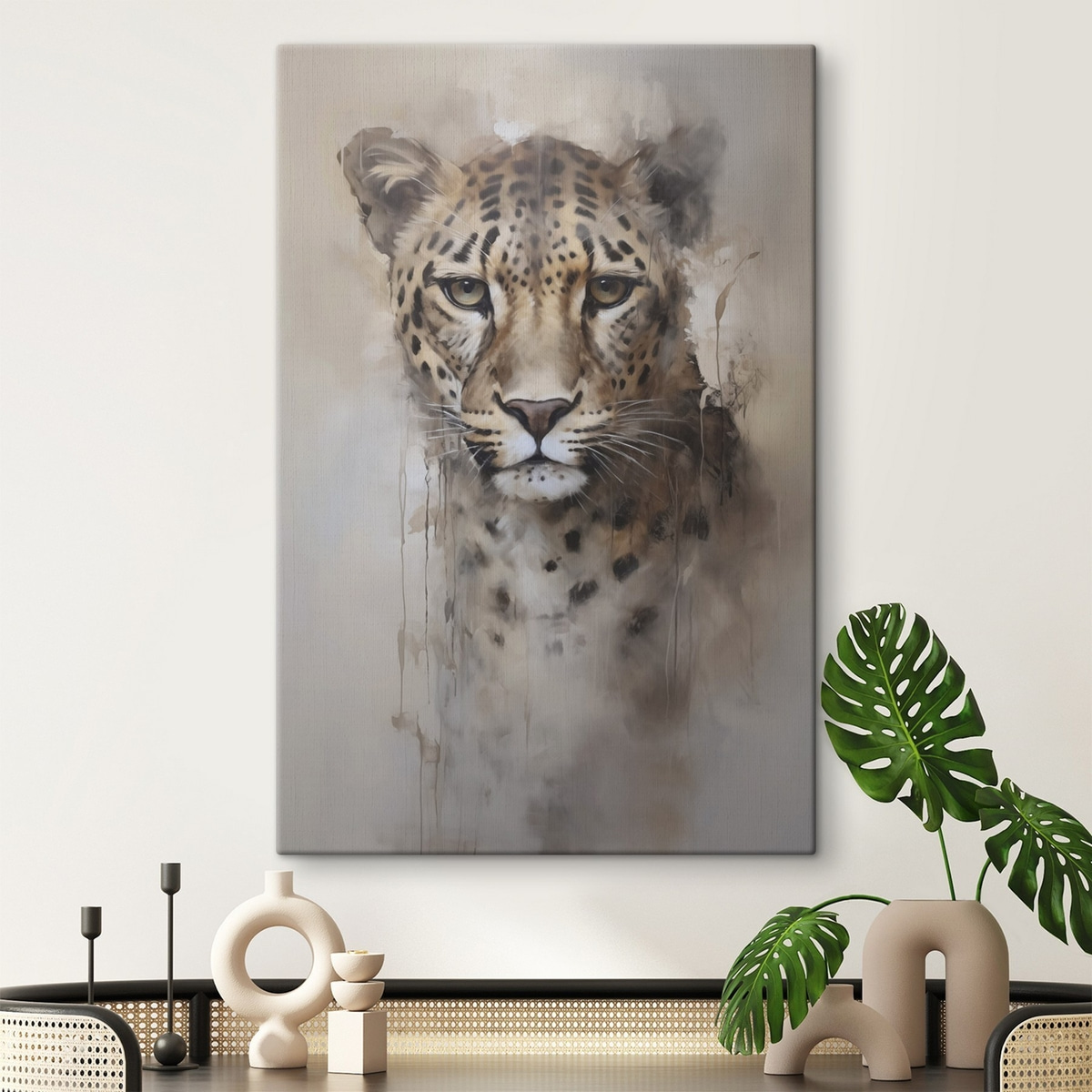 Leopardo pintado — interior 1