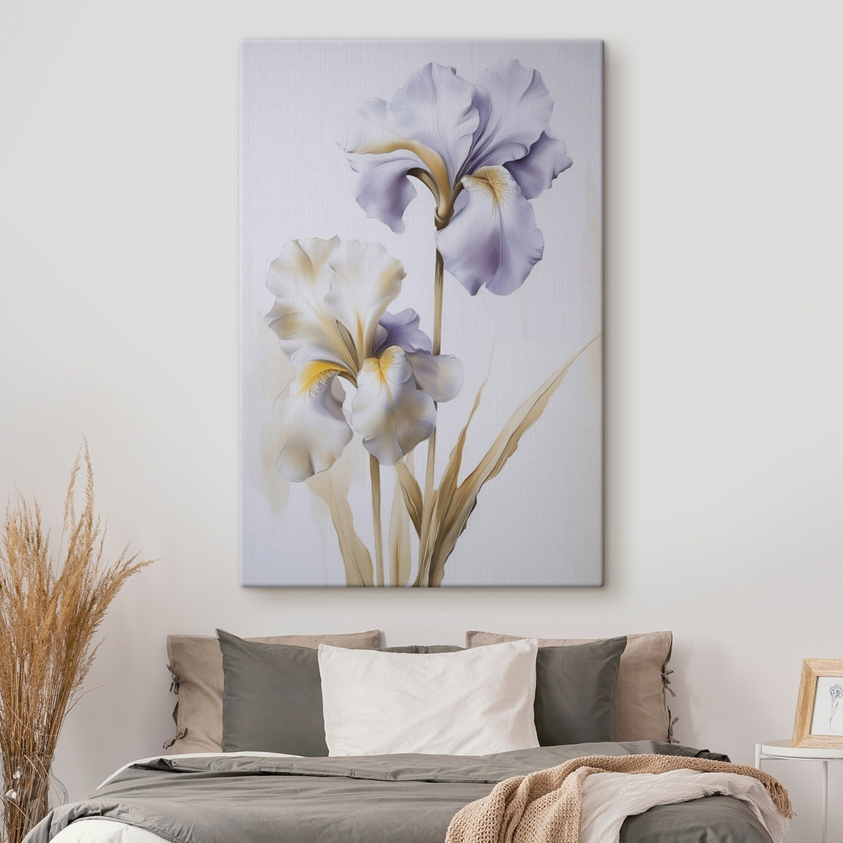 Írises em estilo pictórico — interior 1