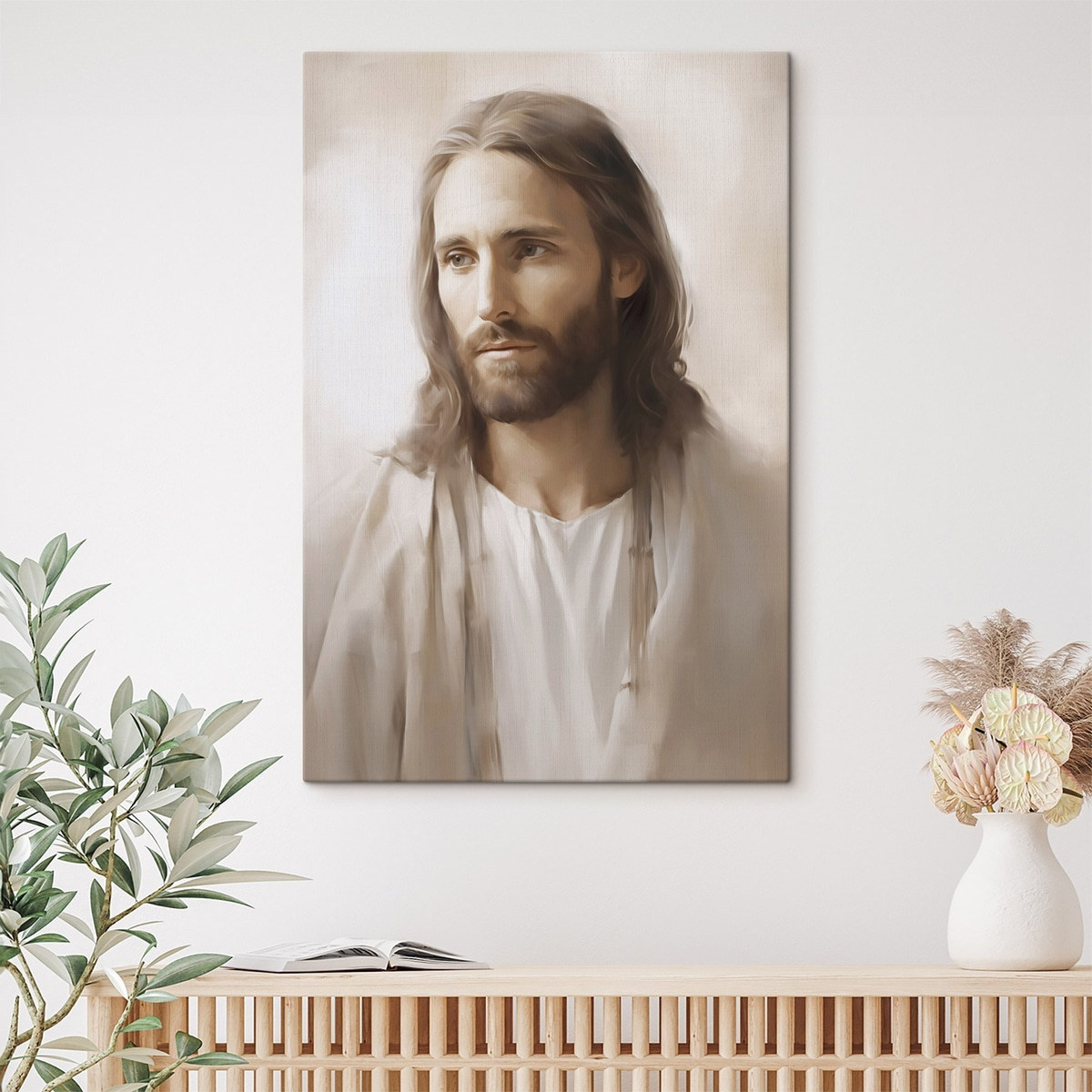 Jesus num interior