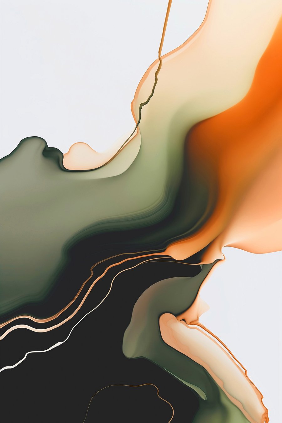 Onda abstrata — design completo