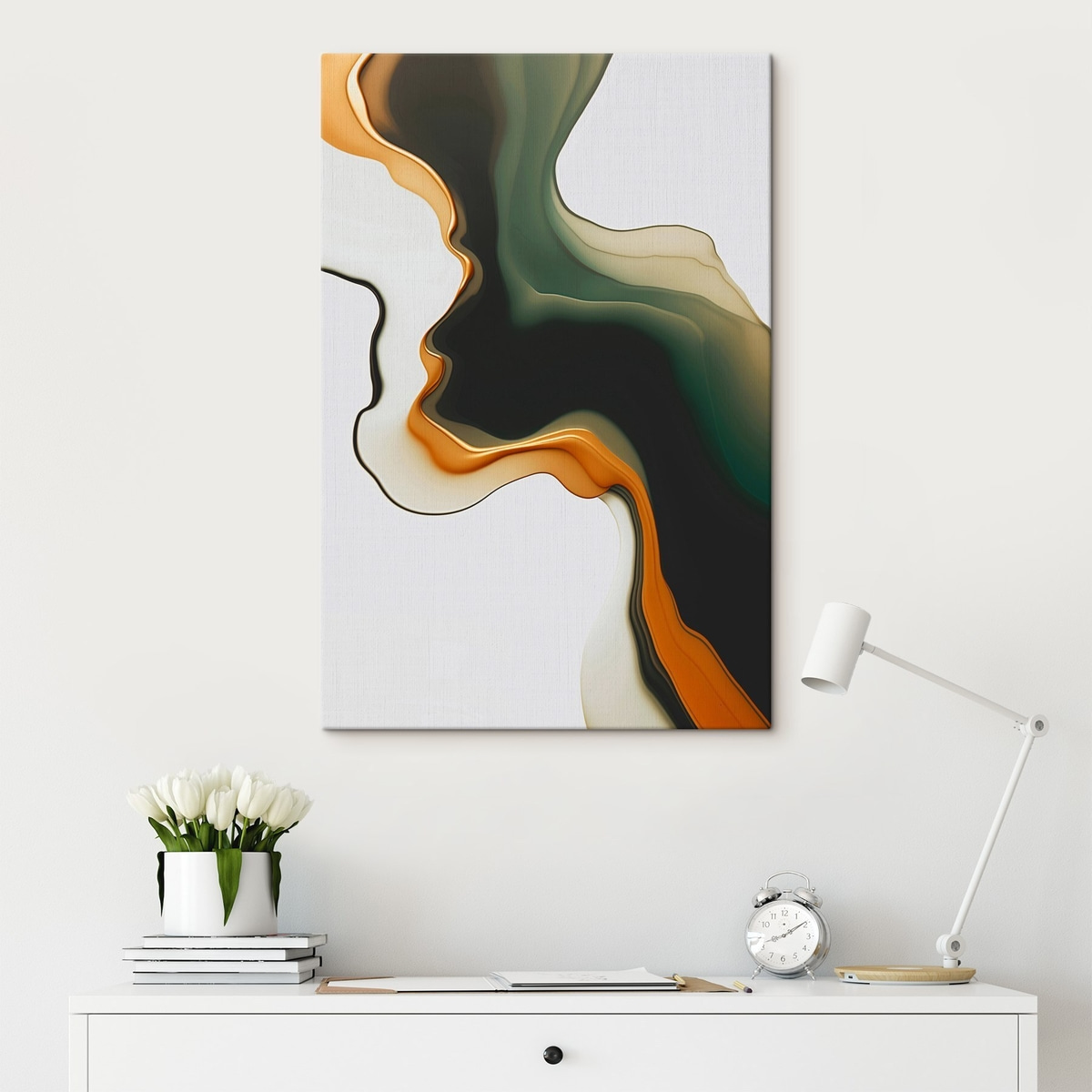 Ondulação abstrata — interior 3