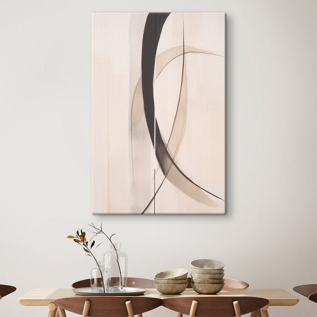 Linhas curvas minimalistas — interior 2