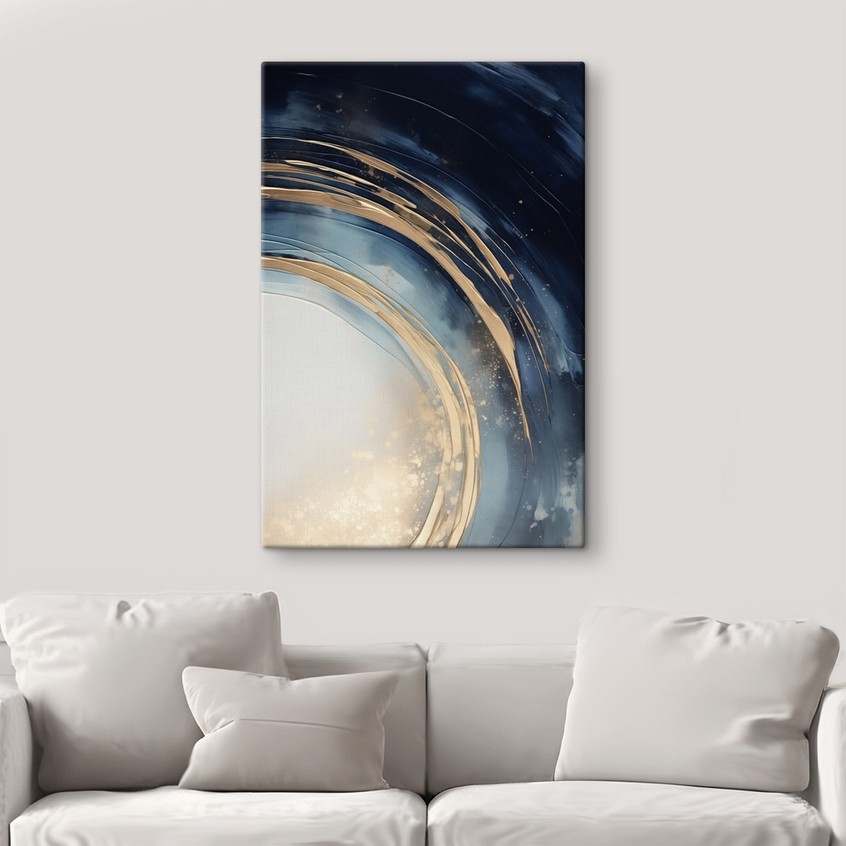 Anéis estreitos sobre horizonte — interior 3