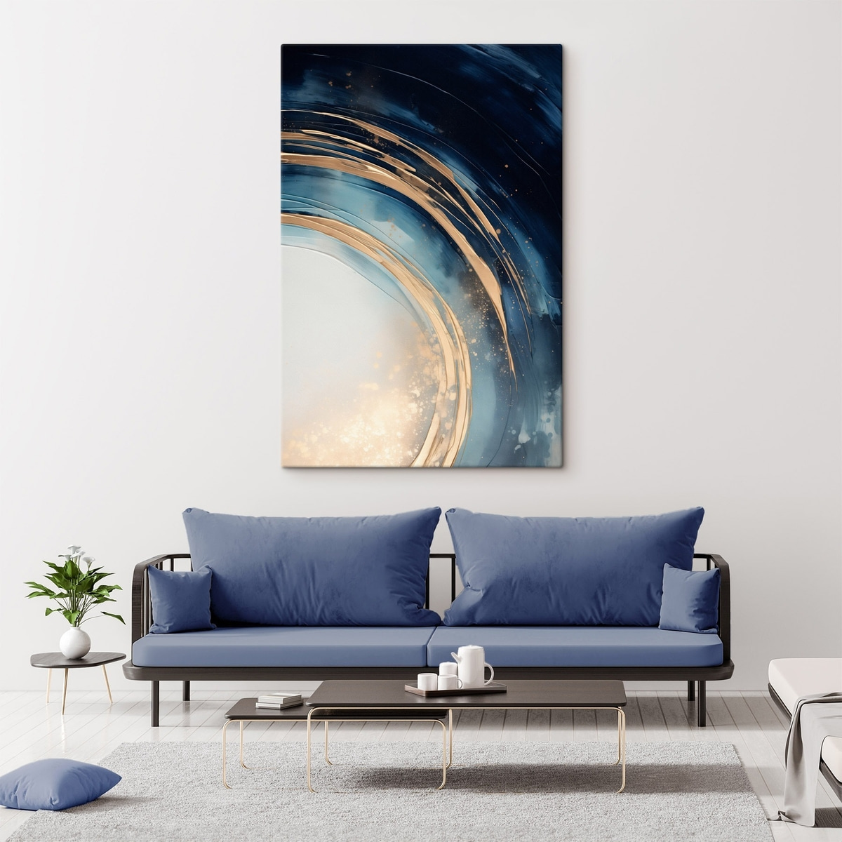 Anéis estreitos sobre horizonte — interior 1