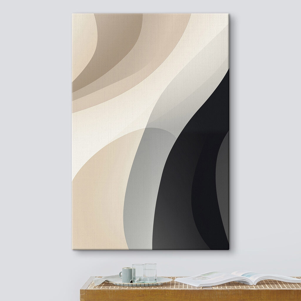 Diagonal creme sobre antracite — interior 3
