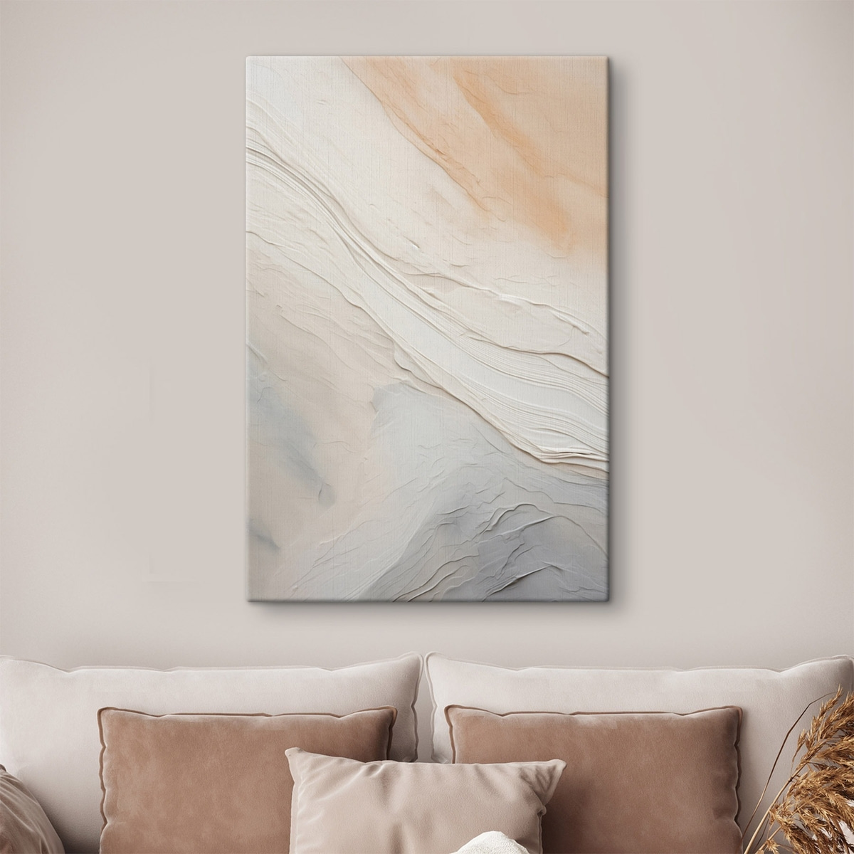 Ondas de estuque — interior 1