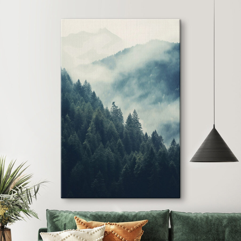 Encostas florestais — interior 1