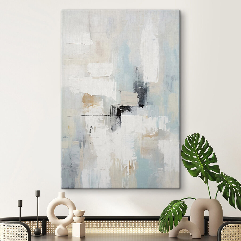 Azul pálido com preto — interior 1