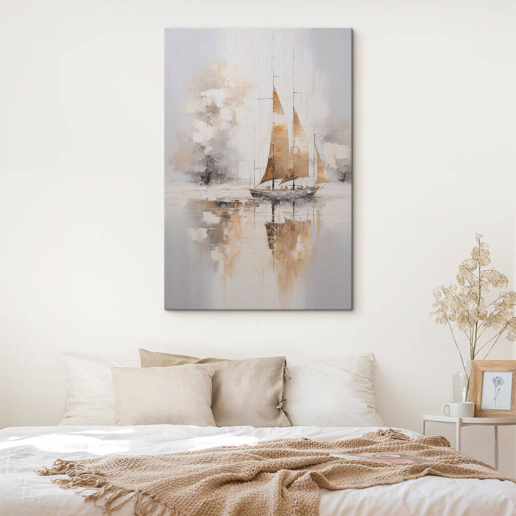 Velas ocre na neblina — interior 2