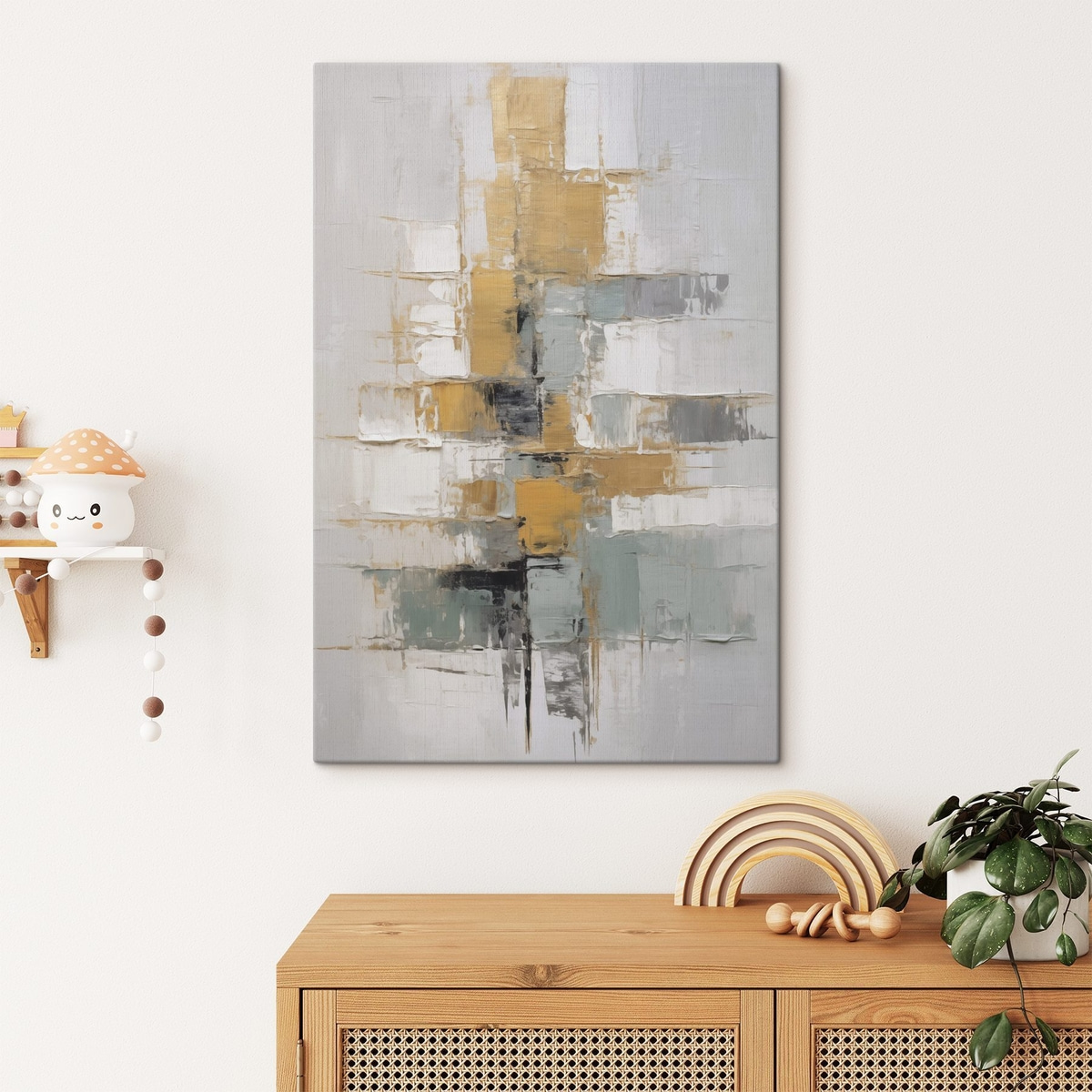 Composição abstrata — interior 2