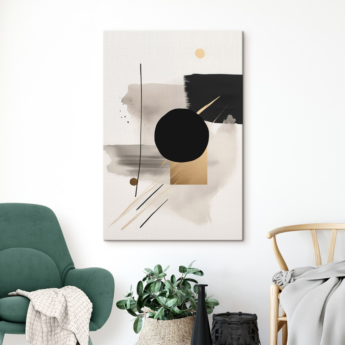Abstrações com formas — interior 2