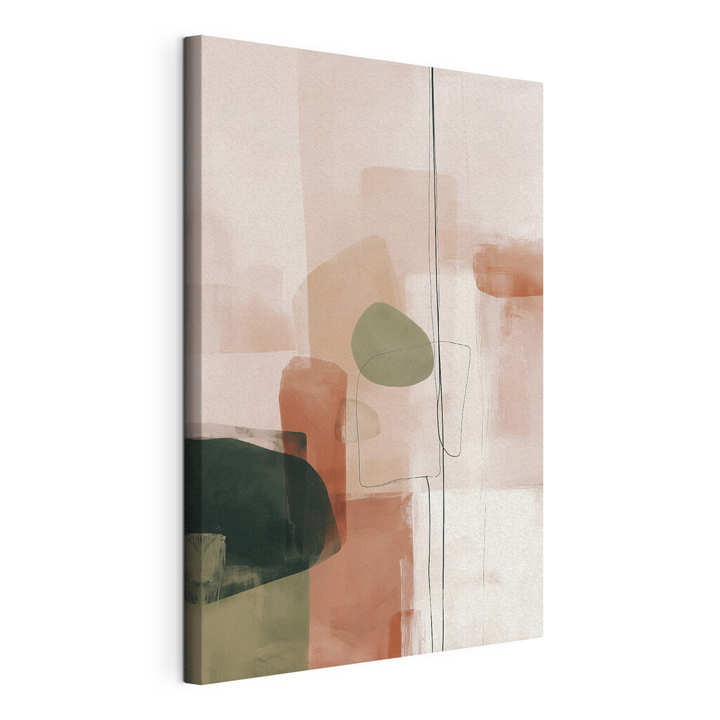 Ovais verde-azeitona e pastel — vista do produto