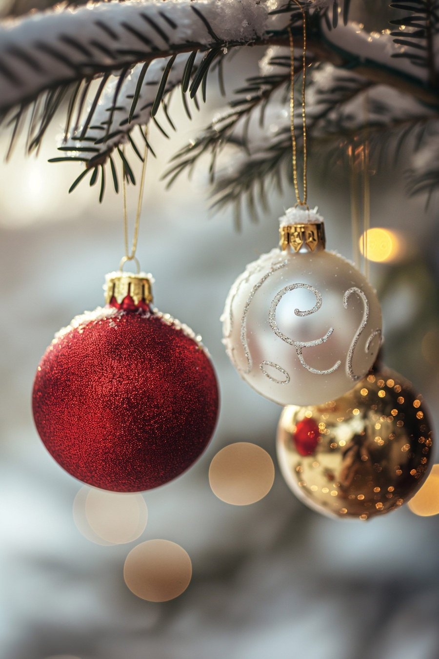 Bolas de Natal — design completo