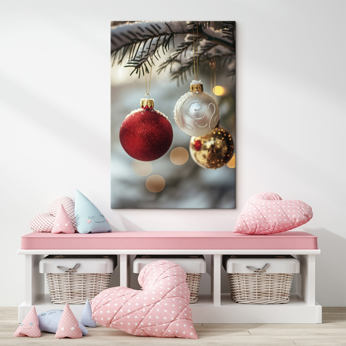 Bolas de Natal — interior 1