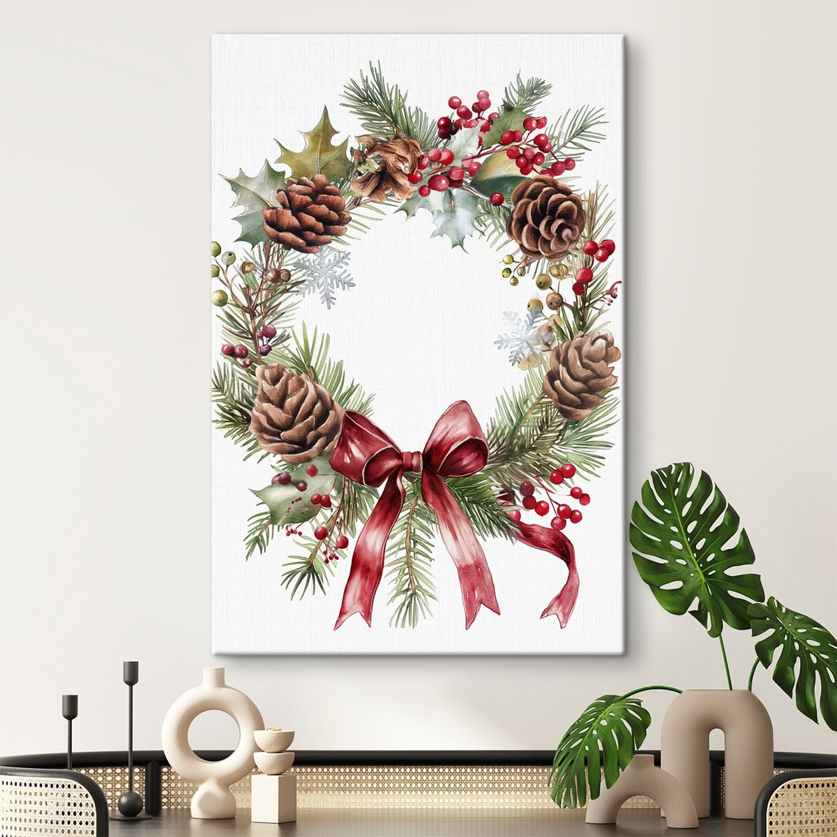 Coroa de Natal — interior 2