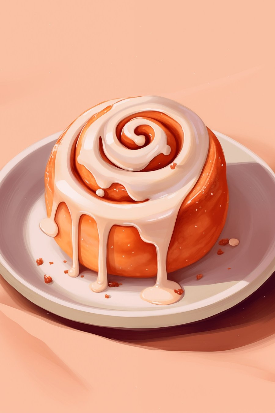 Bolinho de canela — design completo