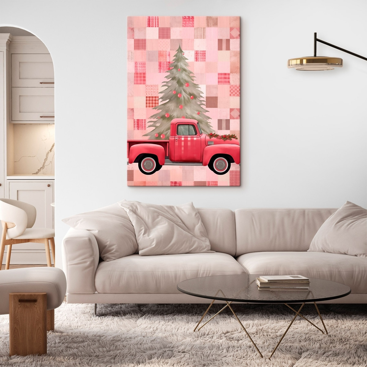 Camião retro natalício — interior 2