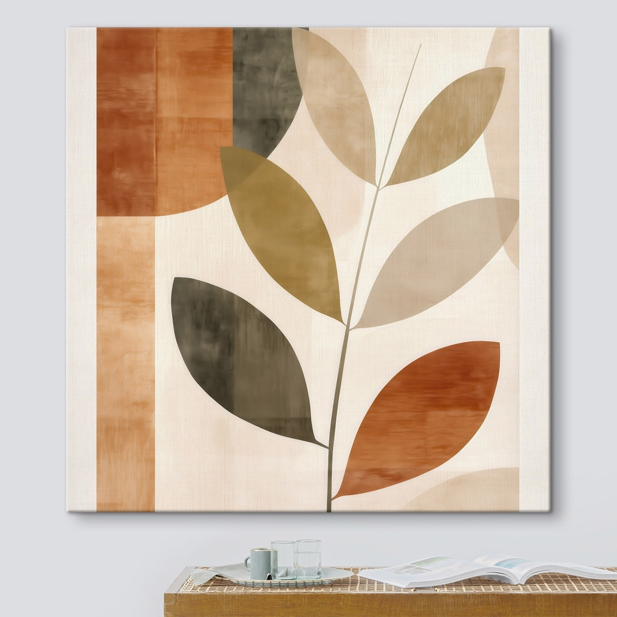 Folhas líricas e minimalistas — interior 3