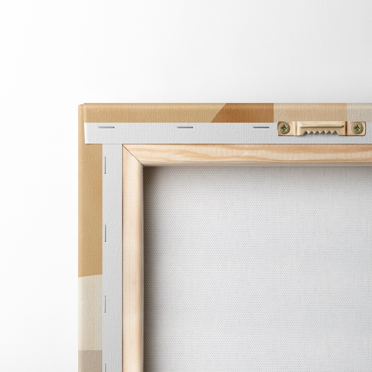 Geometria em tons pastel — verso