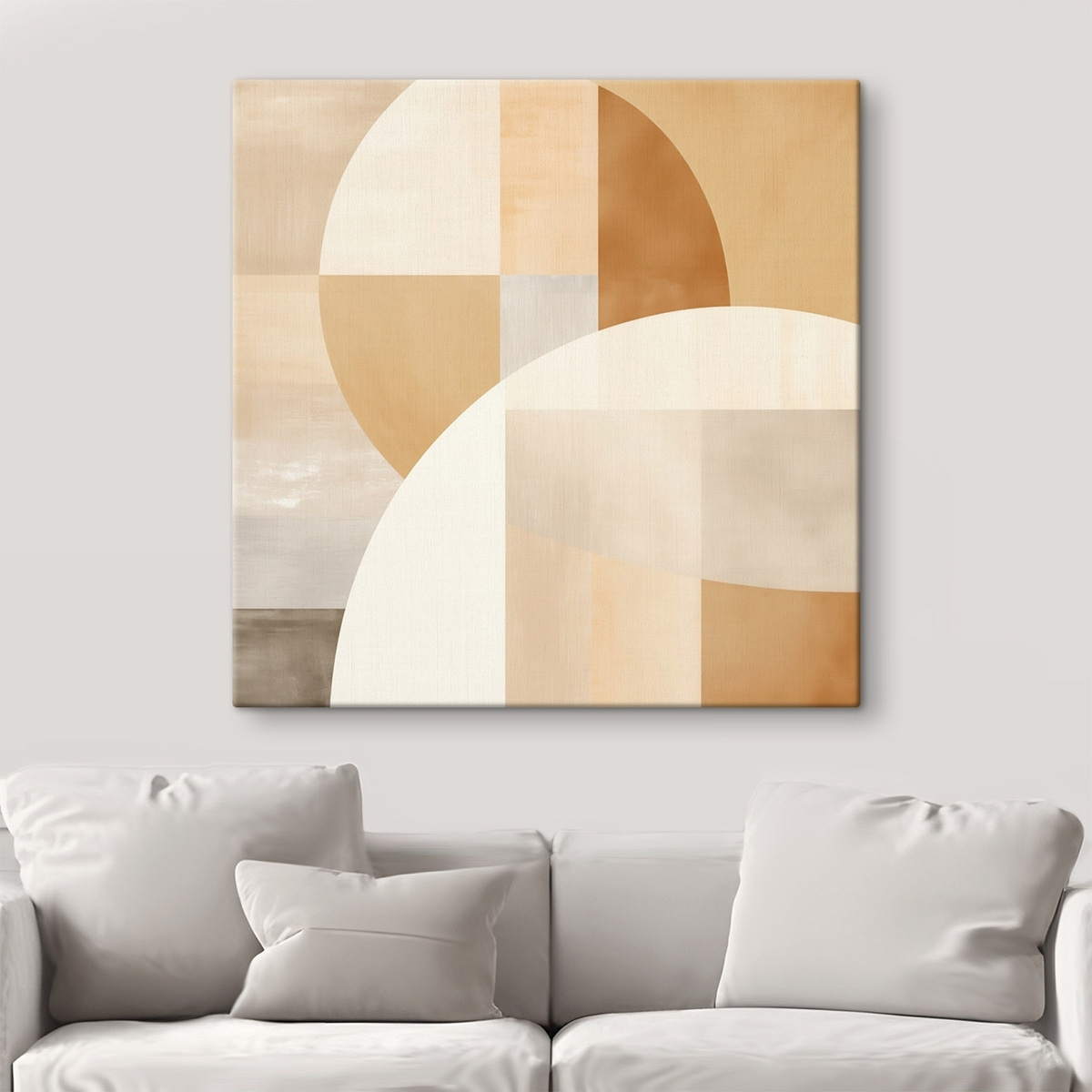 Geometria em tons pastel — interior 3