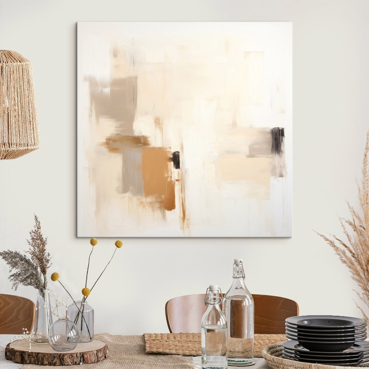 Formas vagas e abstratas — interior 1