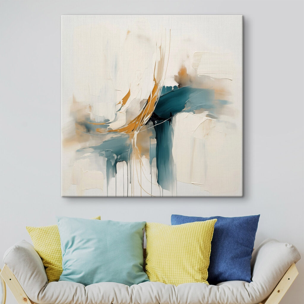 Petróleo com arco dourado — interior 1