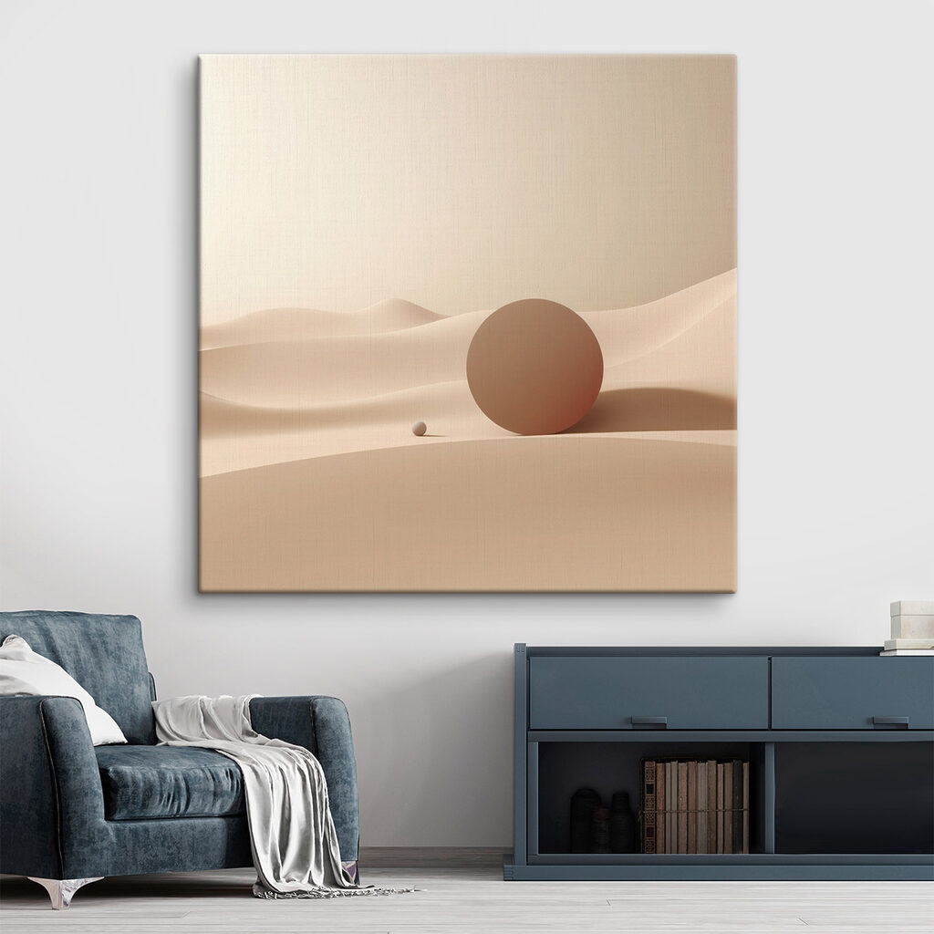 Forma redonda sobre dunas — interior 2