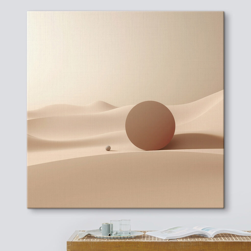 Forma redonda sobre dunas — interior 1