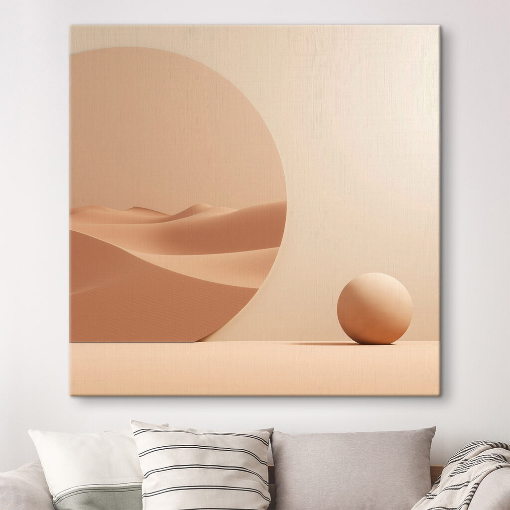 Círculo arenoso e esfera — interior 2
