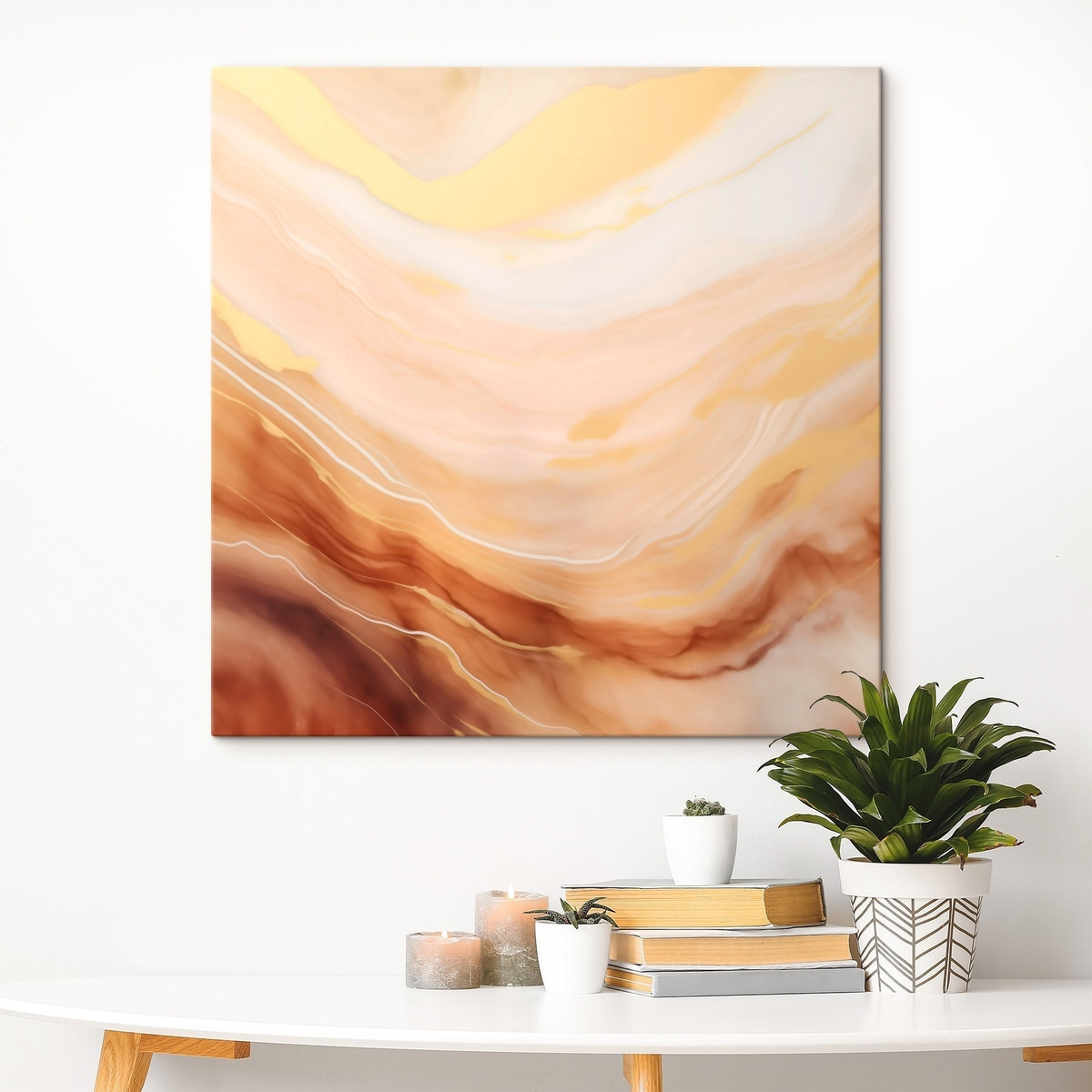 Formas naturais em pastel — interior 1