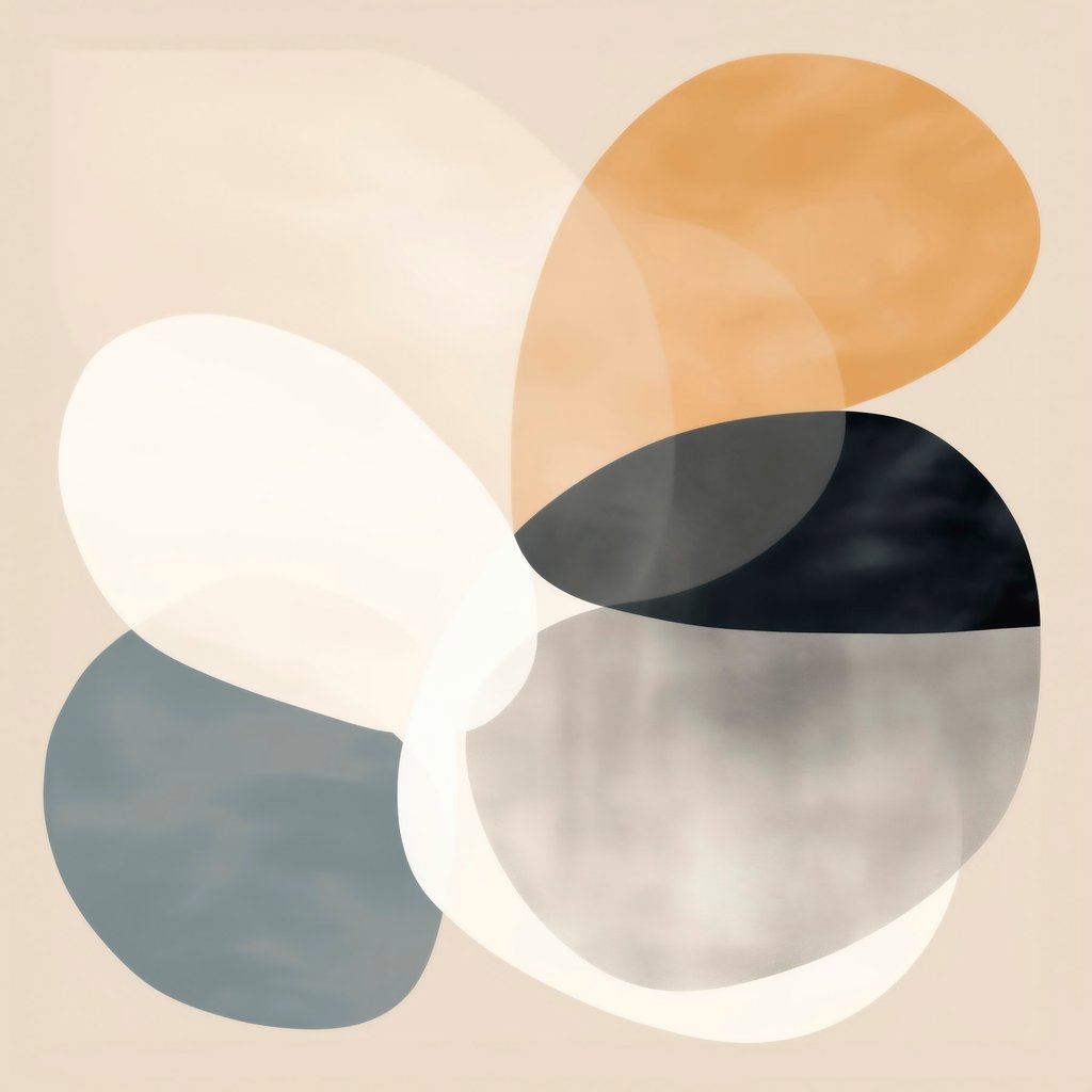 Formas geométricas fluidas — design completo