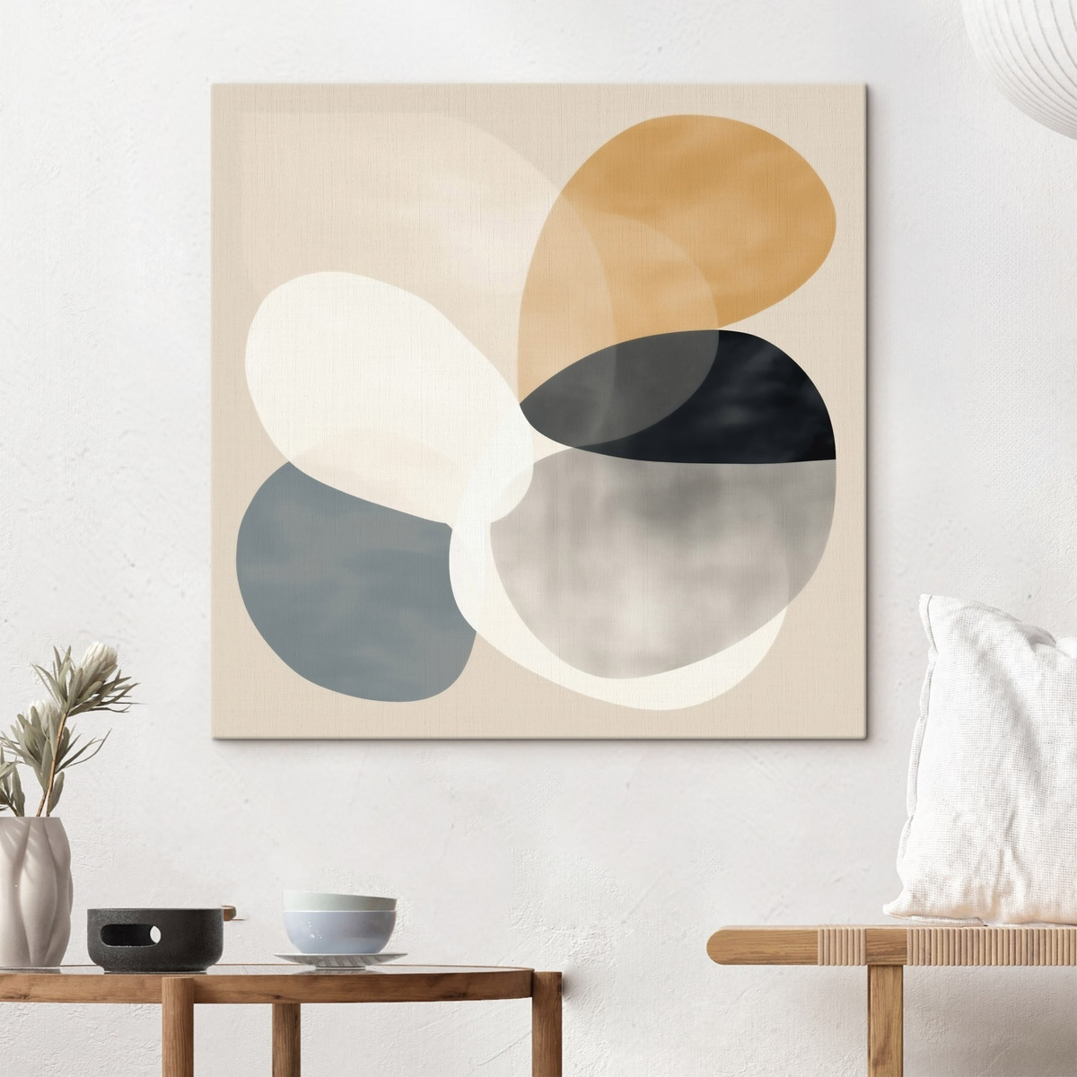 Formas geométricas fluidas — interior 1