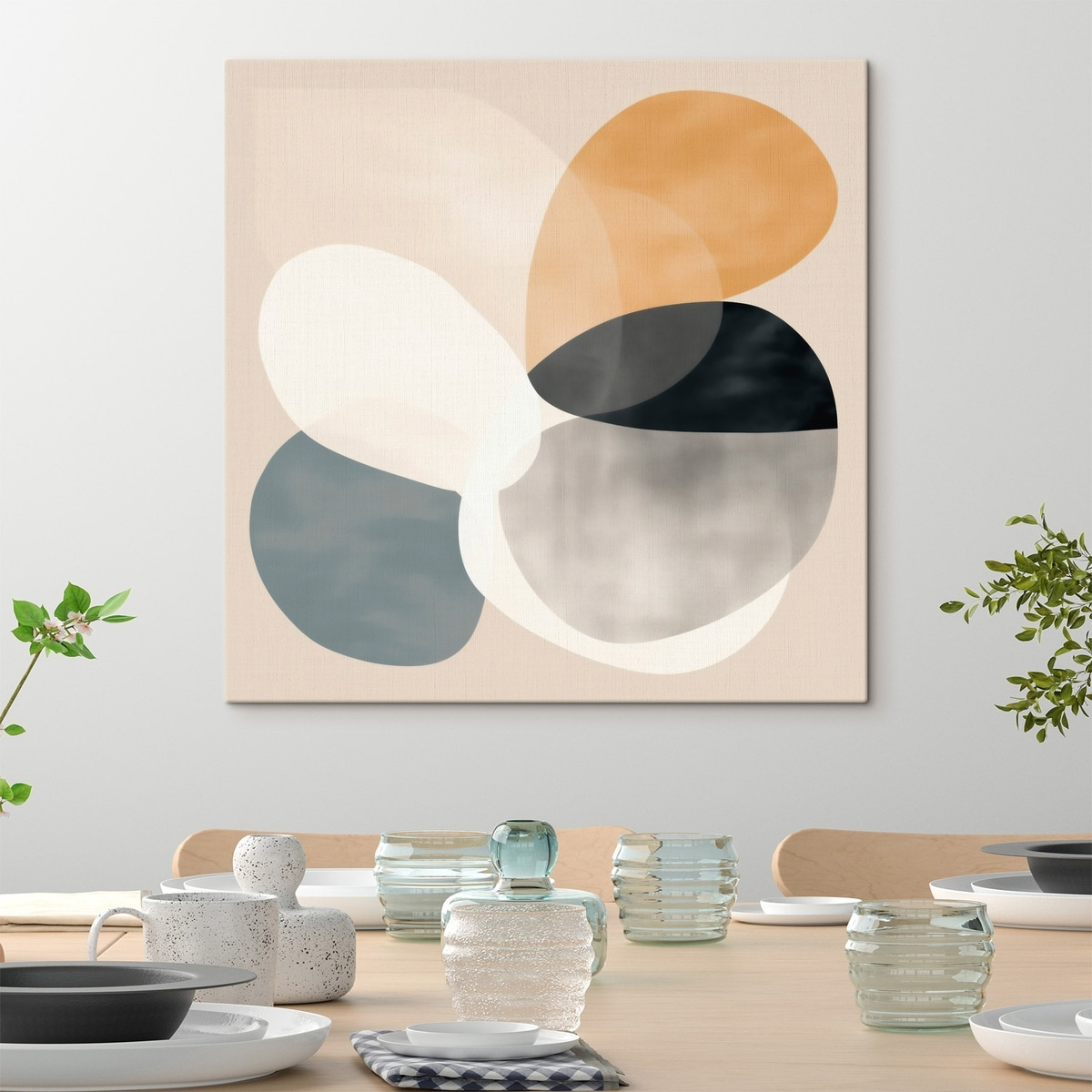 Formas geométricas fluidas — interior 3