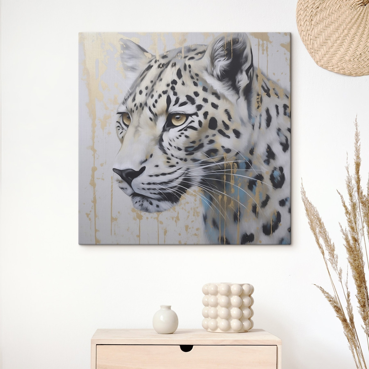 Leopardo num interior