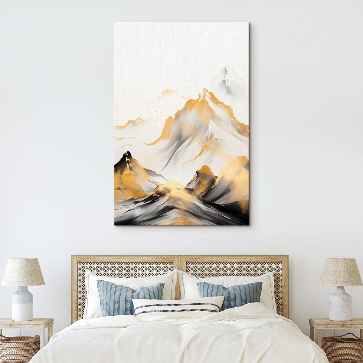 Montanhas com picos nevados — interior 1