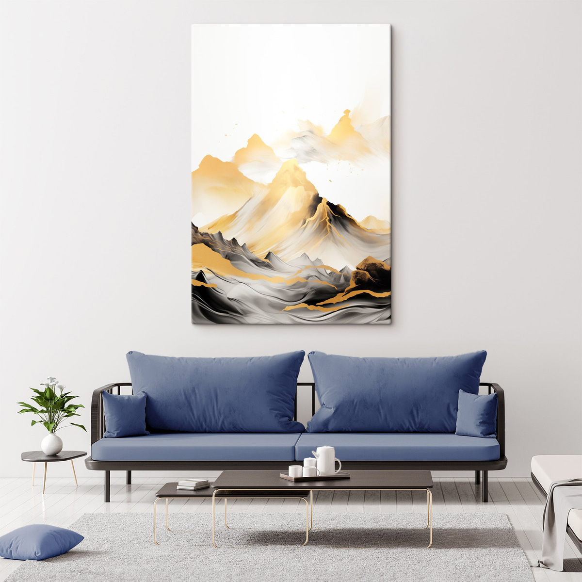 Montanhas com picos nevados — interior 1