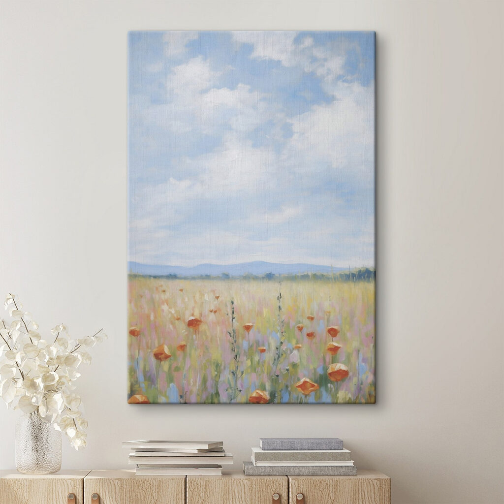 Flores silvestres sob nuvens — interior 1