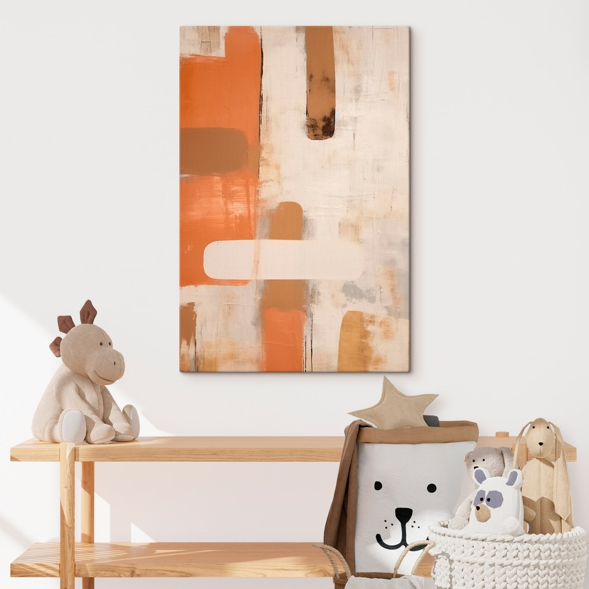 Composição abstrata — interior 1