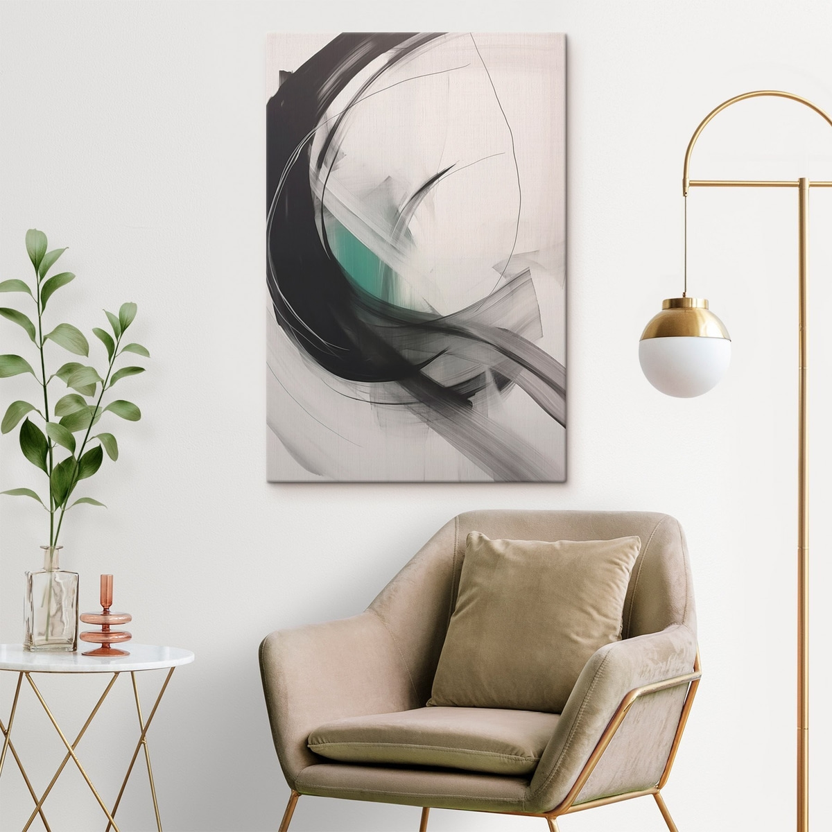 Arte abstrata — interior 2