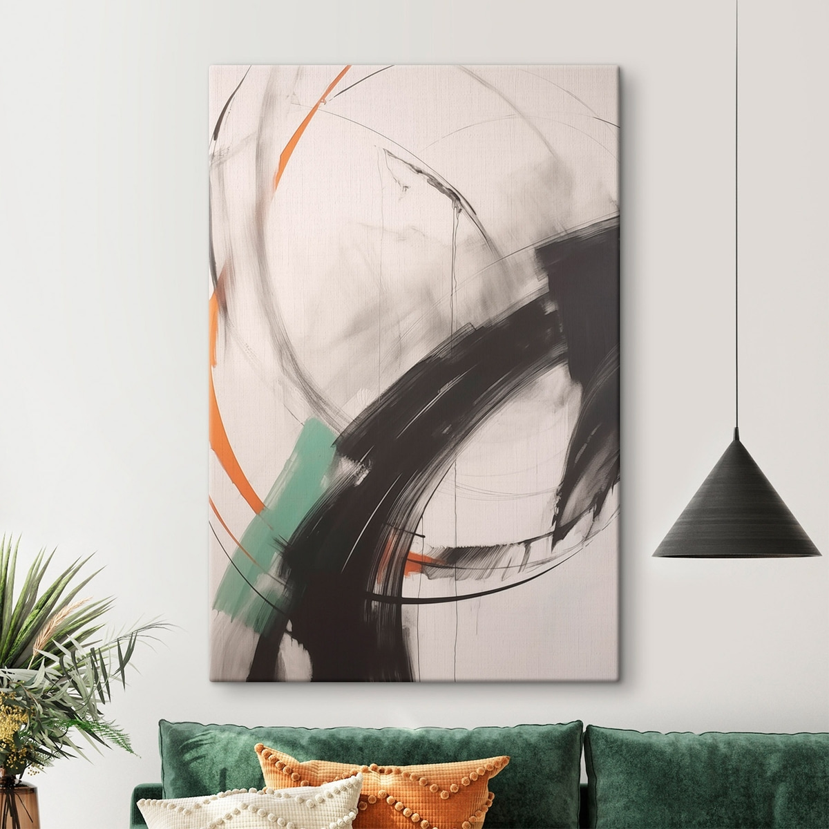 Arte abstrata — interior 1