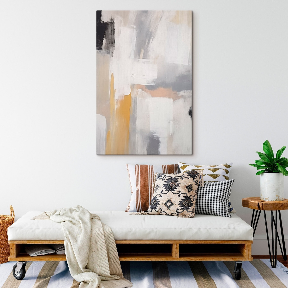 Arte abstrata — interior 1