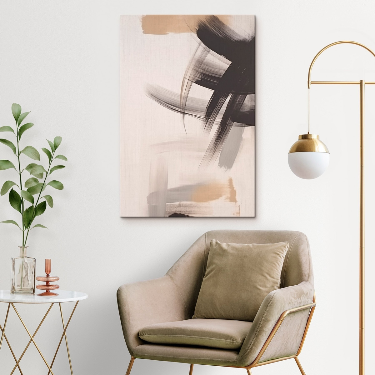 Arte abstrata — interior 1