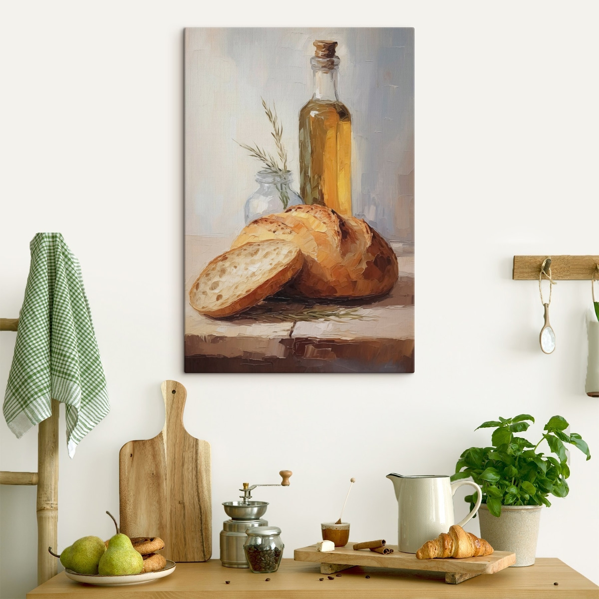 Pão e azeite — interior 2