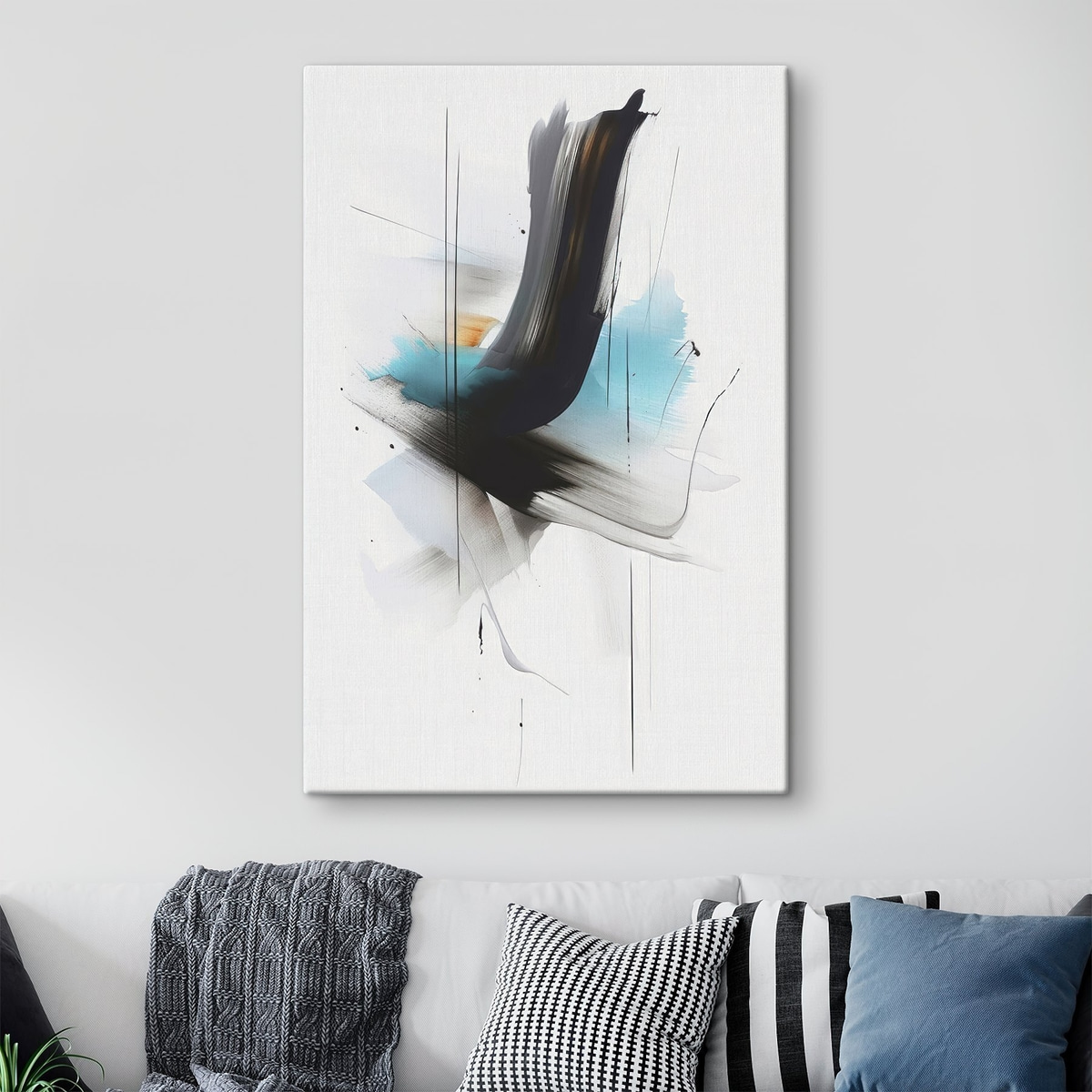 Arte abstrata — interior 1