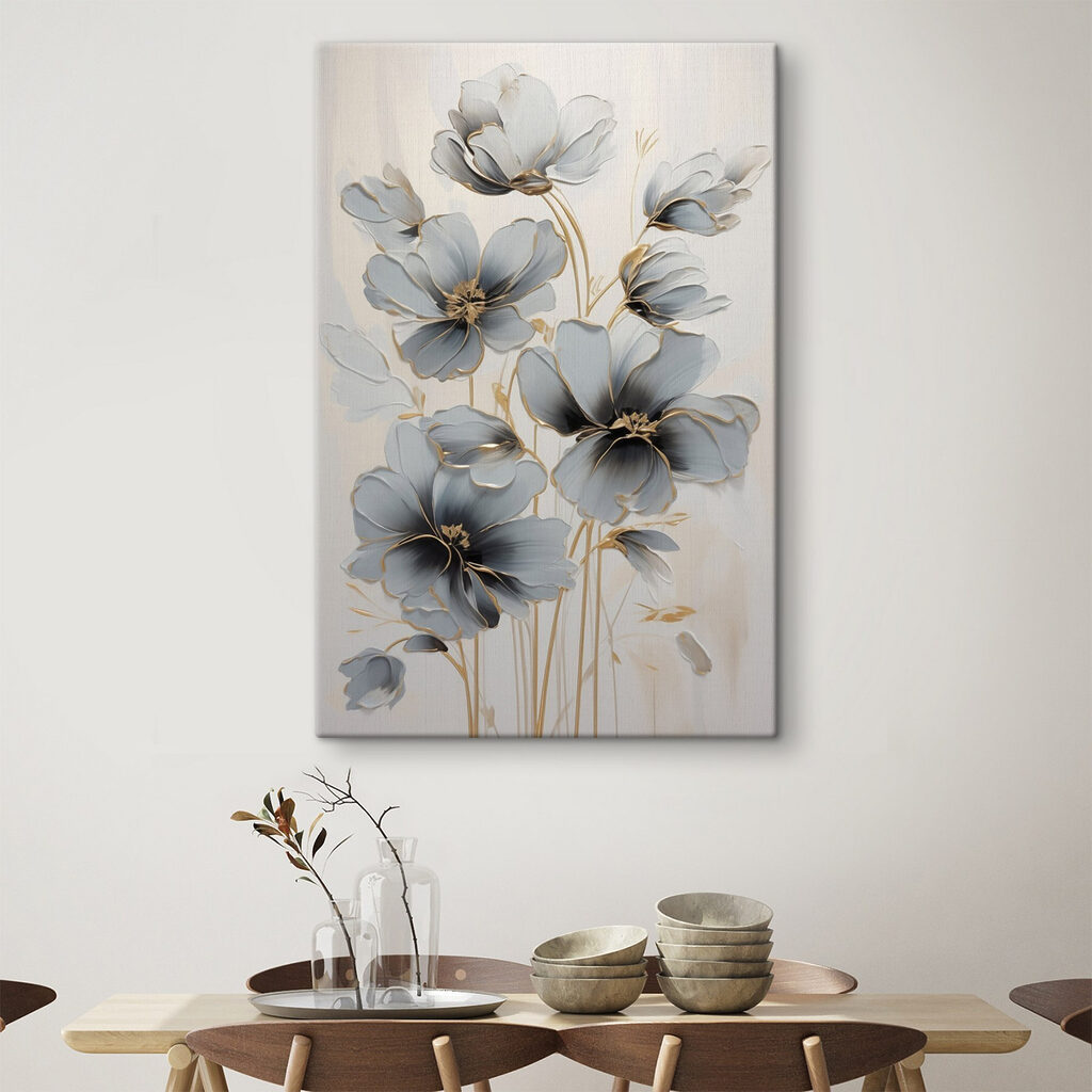 Flores azul-acinzentadas — interior 2
