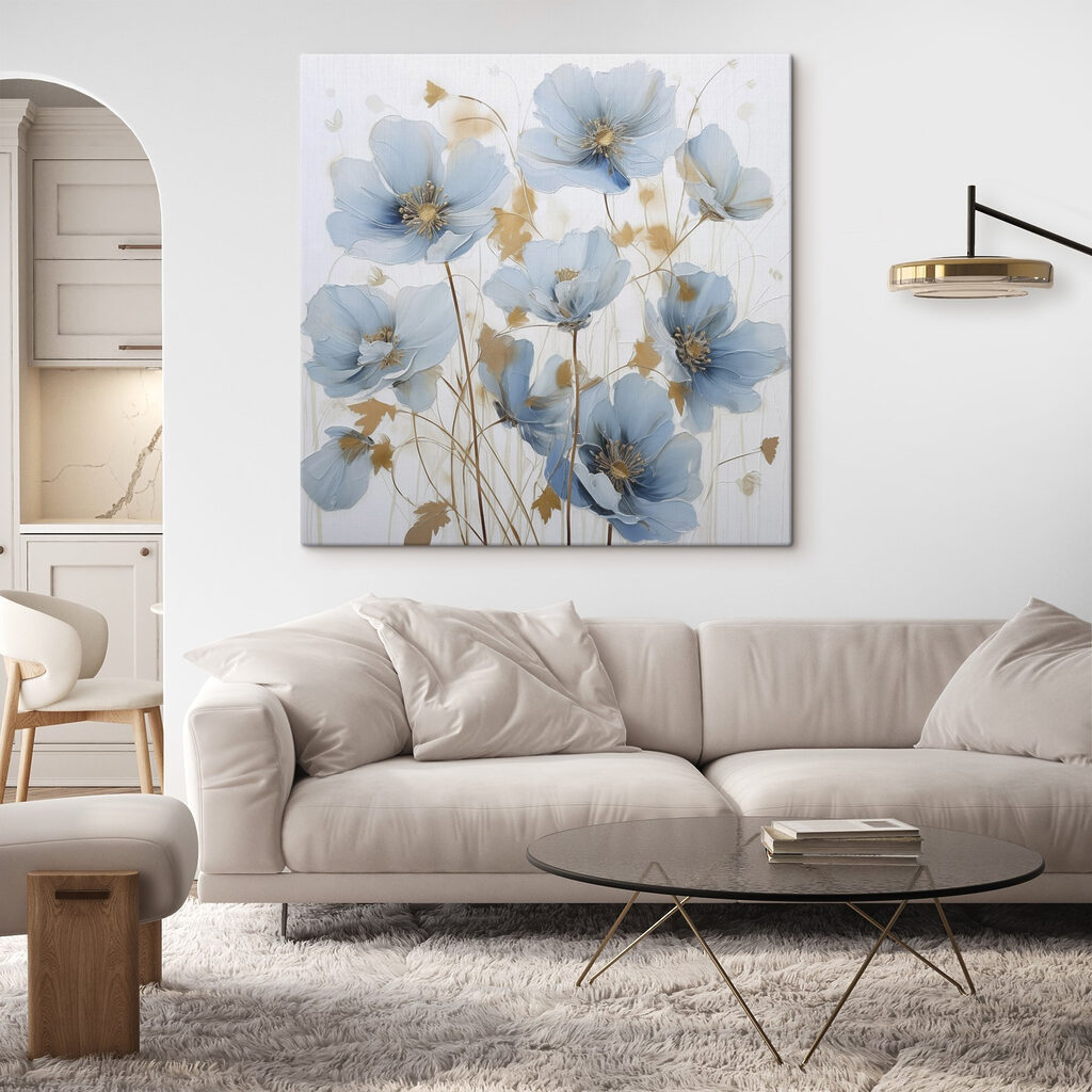 Flores azuis silvestres — interior 2
