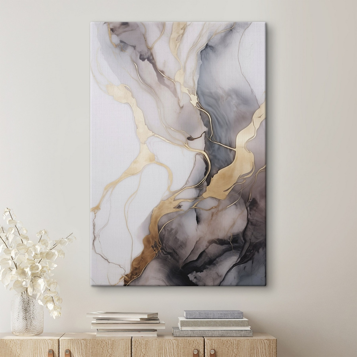 Composição abstrata — interior 1