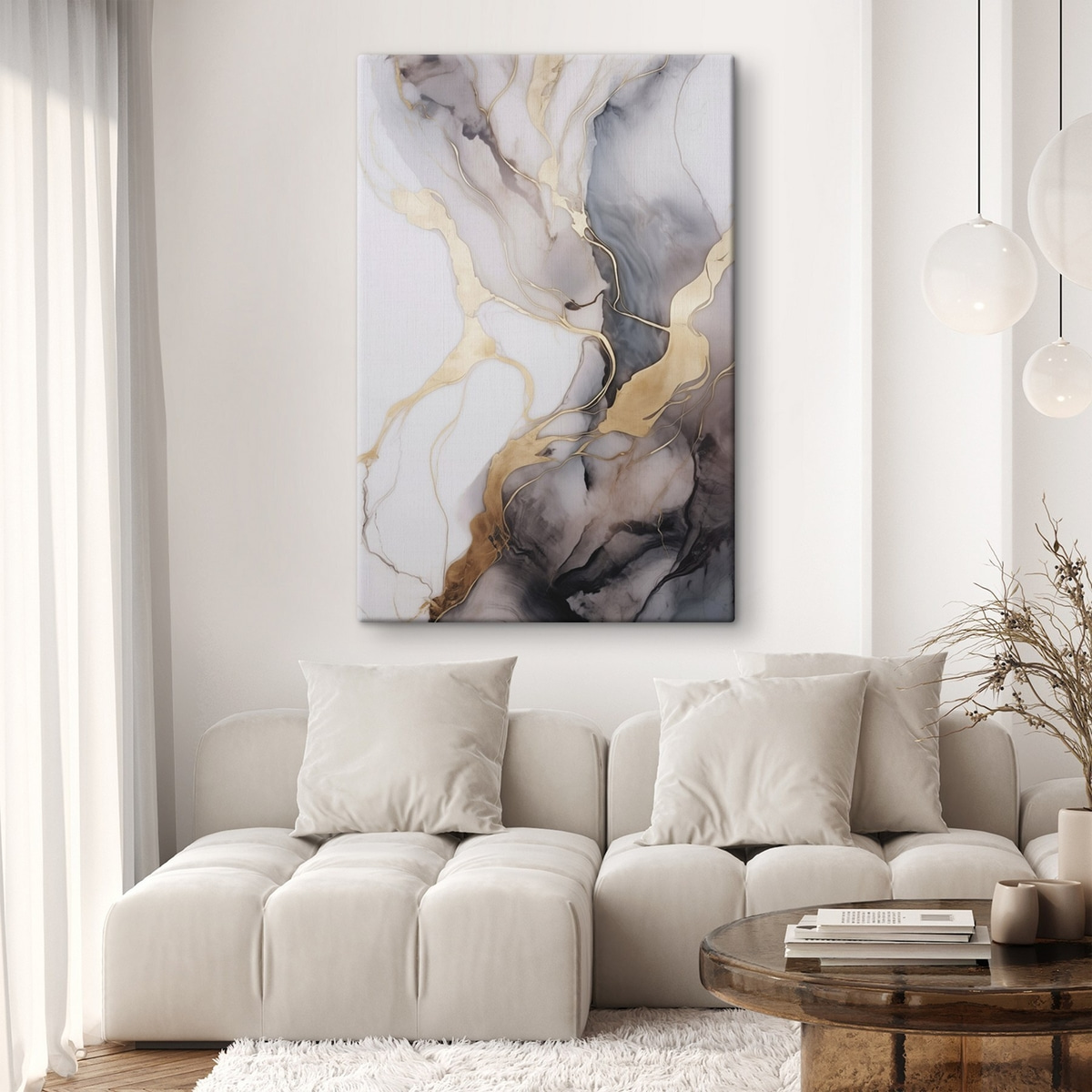 Composição abstrata — interior 2